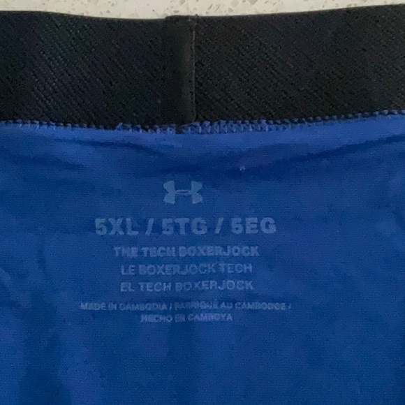 Mens UA tech BoxerJock brief 2 pack - Picture 4 of 9